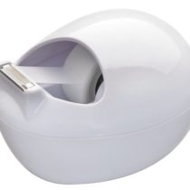 Scotch 669342 Dispenser by Karim Rashid and 19 mm x 7.5 m 1 Magic Tape, White