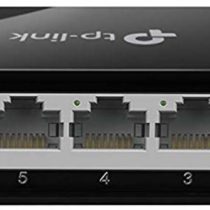 TP-Link TL-SG1008D, 8 Port Gigabit Ethernet Network Switch, Ethernet Splitter, Hub, Desktop and Wall-Mounting, Plastic Case, Plug and Play, Energy-Saving, Black