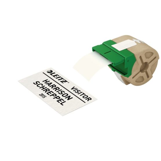 Leitz 70050001 Icon Intelligent Card Stock Cartridge, 157 gsm Card, 57 mm (W) and 22 m (L) - White - Image 2
