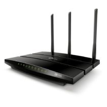 TP-Link Archer C7 AC1750 Dual Band Gigabit Wireless Cable Router, Wi-Fi Speed Up to 1300 Mbps/5 GHz + 450 Mbps/2.4 GHz, 4 Gigabit LAN Ports, 1 USB Port, Supports Parental Control, Guest Wi-Fi, VPN