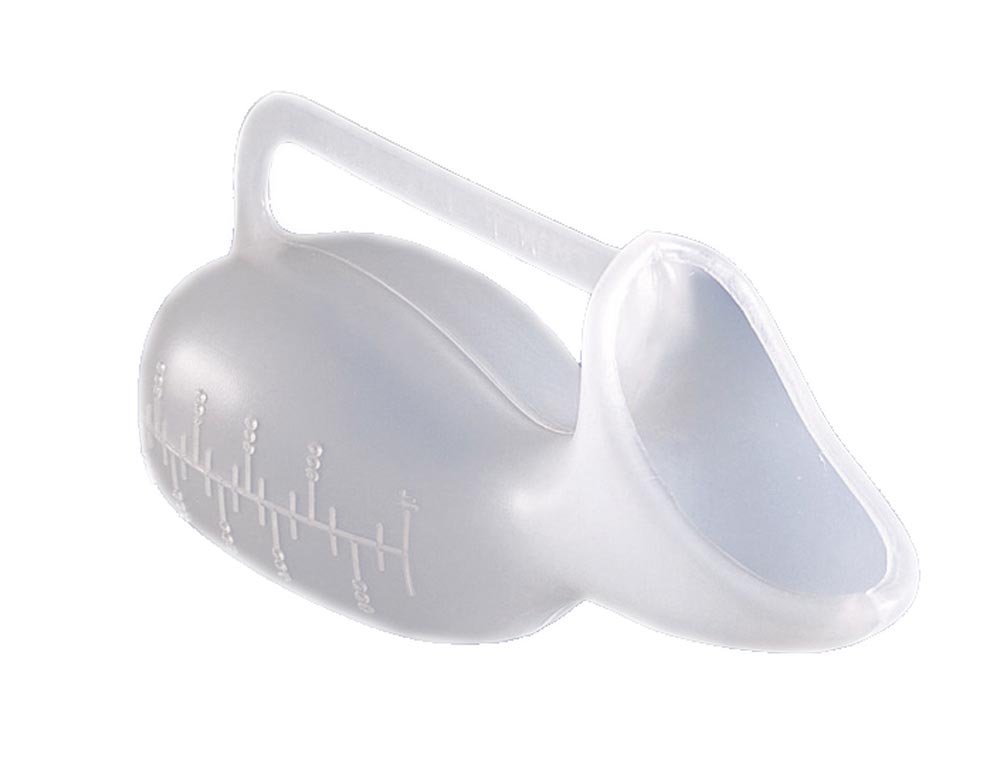 NRS Healthcare Female Urinal (Eligible for VAT relief in the UK), Clear, 1000 ml