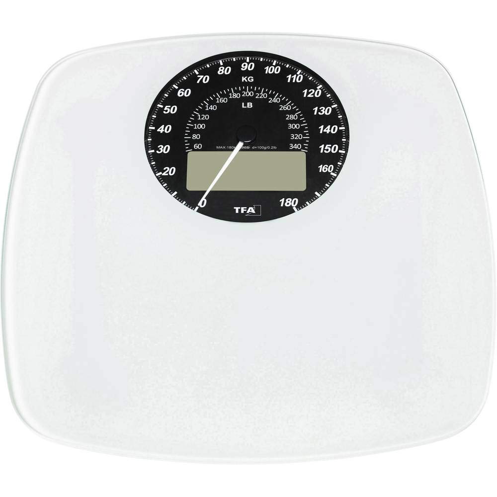 TFA Dostmann Swing 50.1003.02 Personal Scales, Weiß, 31.5 cm (W) x 31.5 cm (L) x 3.2 cm (H) - Image 2