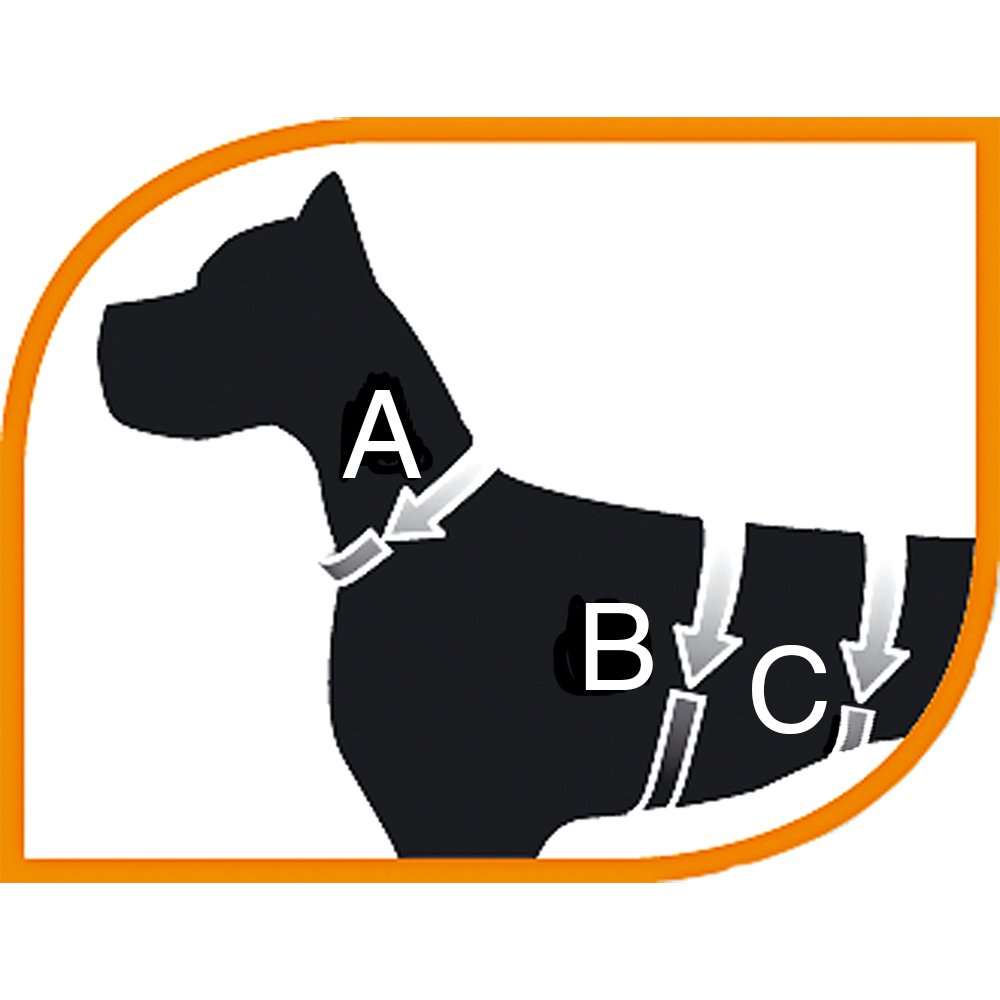 Ferplast Dog Harness Ergotrekking Large, Adjustable, Six Fastening Points With Micro Regulation, Soft Padding, Reflective - Image 2