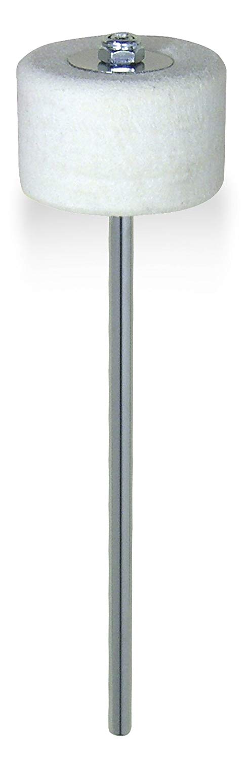 Dixon PPB-6-HP Felt Bass Drum Beater, Grey, PPB6HP