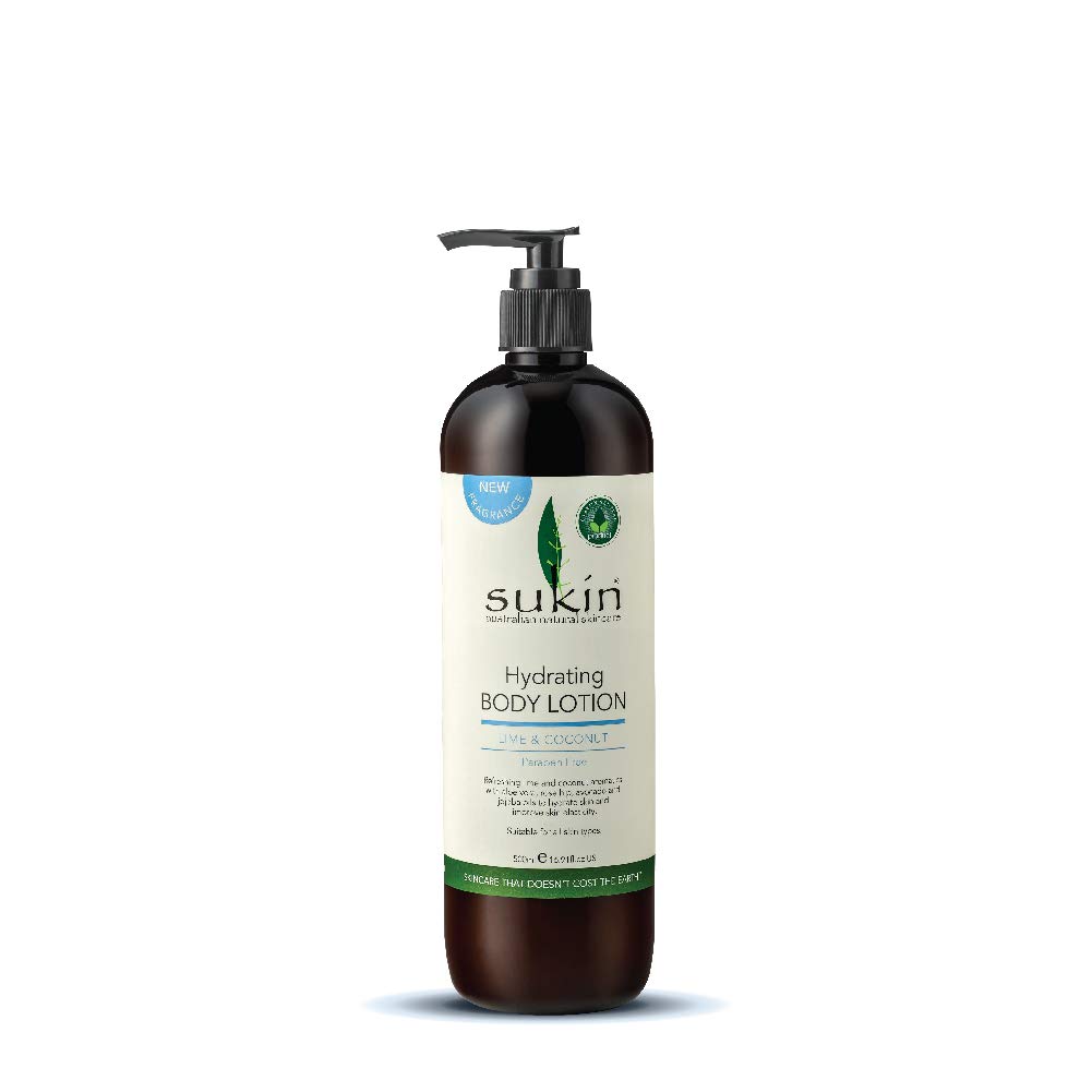Hydrating Body Lotion with Lime and Coconut, WHITE