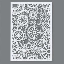 Efco 9320762 Stencil Blossoms 1 Design DIN A 5, 21 x 15 x 1 cm