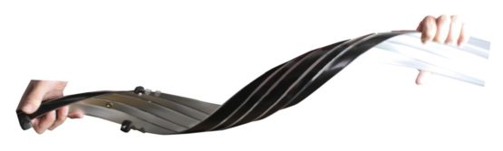 M-Wave Unisex's MS29B Mudguard Set, Black - Image 2