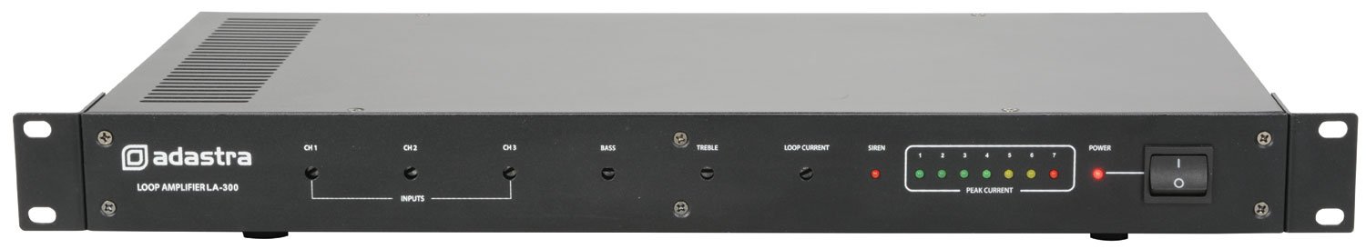 Induction Loop Amplifier LA-300 mkII, BLACK, 300m² max - Image 2