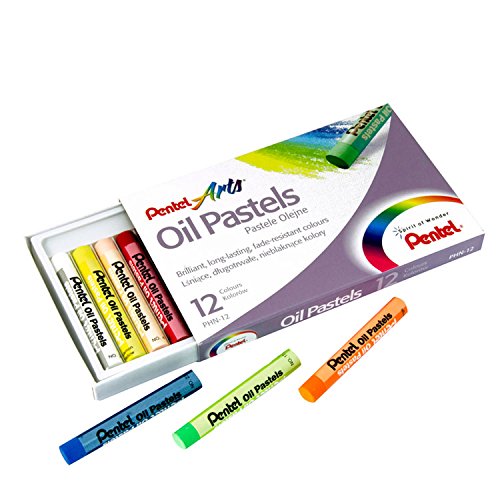 Pentel Arts Oil Pastels Class Pack Brilliant Fade Resistant Colours