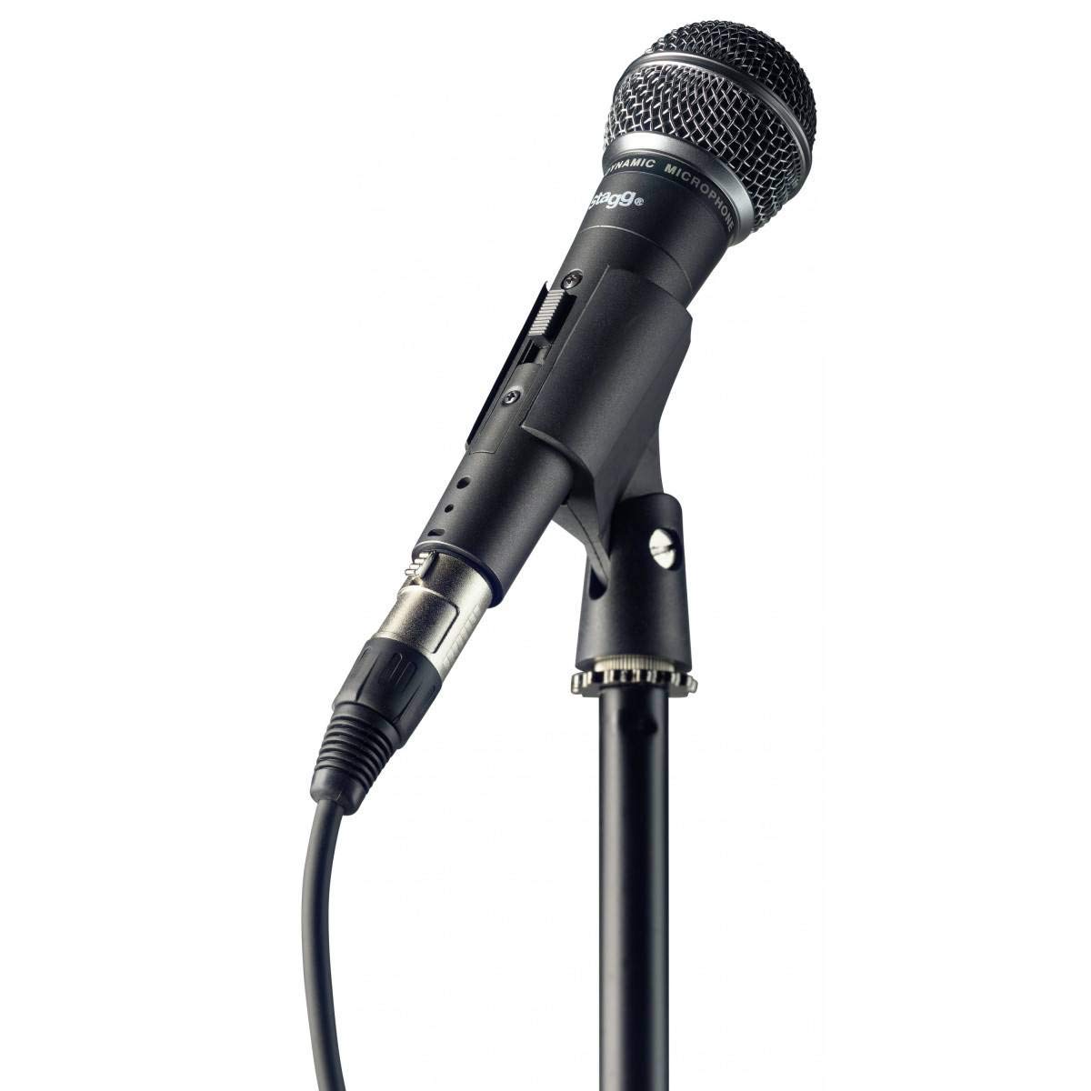 Stagg SDM50 SET Microphone and Stand Set, Mic and Stand Set, 50 Hz to 15 KHz - Image 2