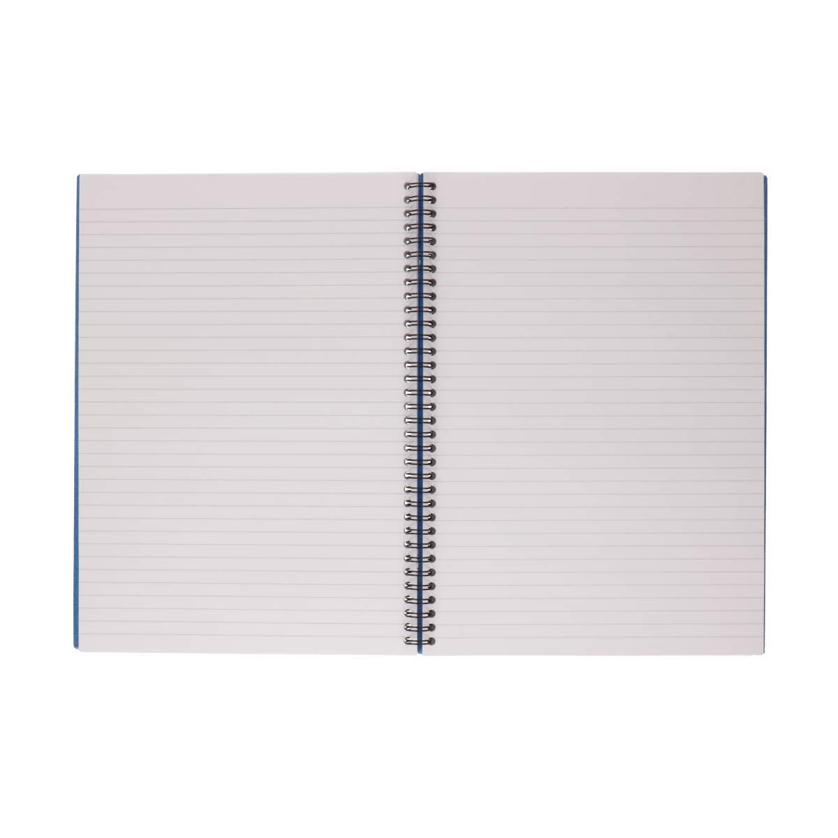 Rhino A4 Notebook, 160-Page / 8mm Lined Writing Book, 1-Pack, Hardback & Wirebound Spiral Pad, School & Office Stationery Supplies - Image 4
