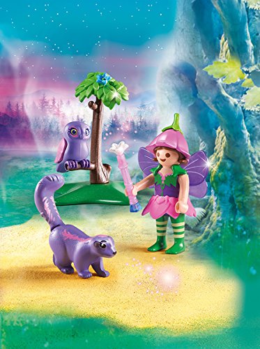 Playmobil 9140 FAiries Collectable FAiry Girl with Animal Friends, Fun Imaginative Role-Play, PlaySets Suitable for Children Ages 4+ - Image 2