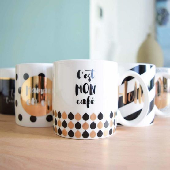 Draeger - Original Mug - Teacup to Offer as a Gift to Your Loved Ones - Coffee Cup in fine Porcelain - 350 ml 8 cm in Diameter x 8,5 cm in Height You are My Star - Image 3