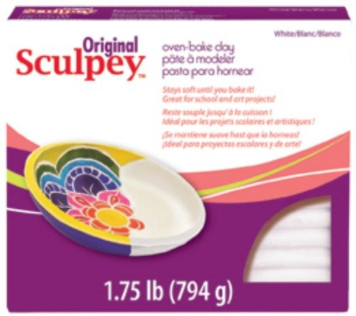 Polyform Sculpey Original Box, 794 g - White, 1.75 lb (794 g)