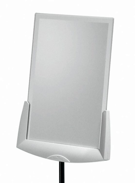 Durable 561919 Pannello Espositivo Sherpa Infopanel, Formato A4, Acrilico, Trasparente