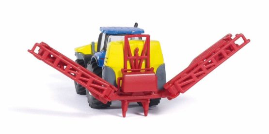 SIKU 1799 Farmer New Holland Tractor with Kverneland Crop Sprayer, Blue - Image 2