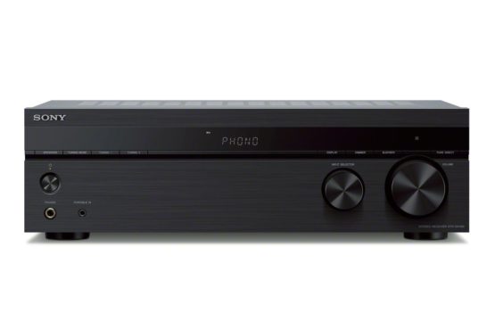 Sony STRDH190 2 Channel Amplifier with Phone Input and Bluetooth - Black