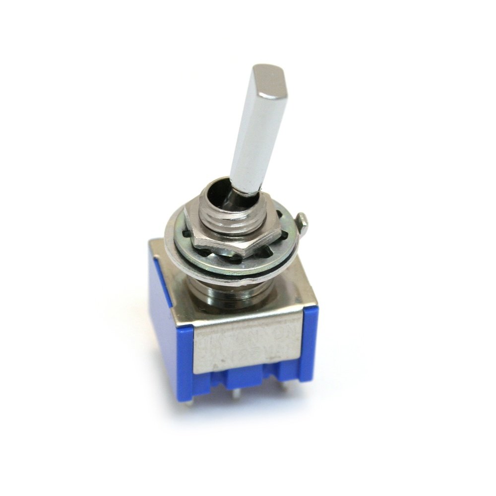 Allparts Pen (0080 010 Switch Mini Switch On/On/On Chrome
