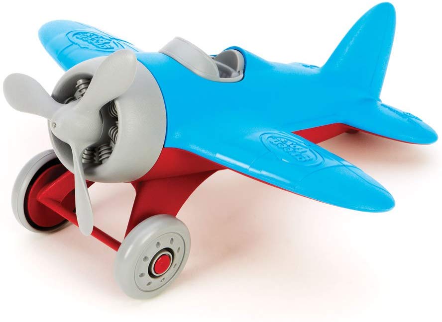Green Toys Airplane, Blue - Image 2