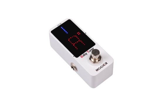 Mooer Baby Tuner Guitar Pedal, White