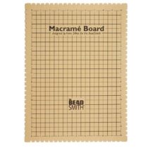 BeadSmith Large Macrame Board for Braiding 14x10 Inches (1 Piece)