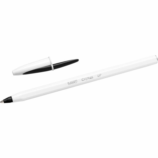 BIC Cristal Up Ballpoint Pens - Assorted Colours, Doypack of 15 - Image 3