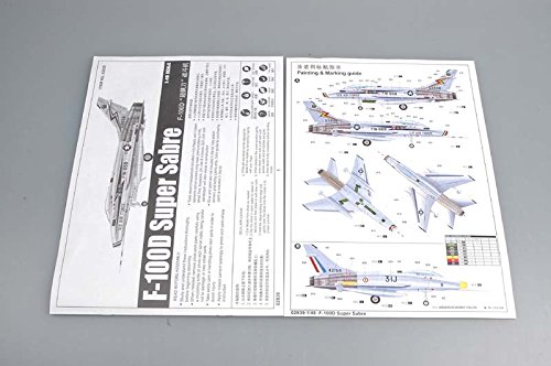 Trumpeter 1:48 - North American F-100D Super Sabre, Various, Mittel - Image 3