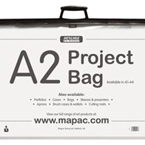 Mapac A2 Clear Art Project Carry Case