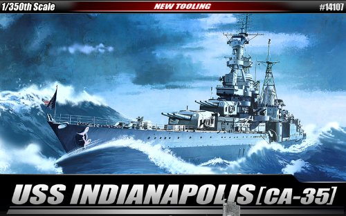 Academy 1: 350 - USS Indianapolis Ca-35, Various, Various