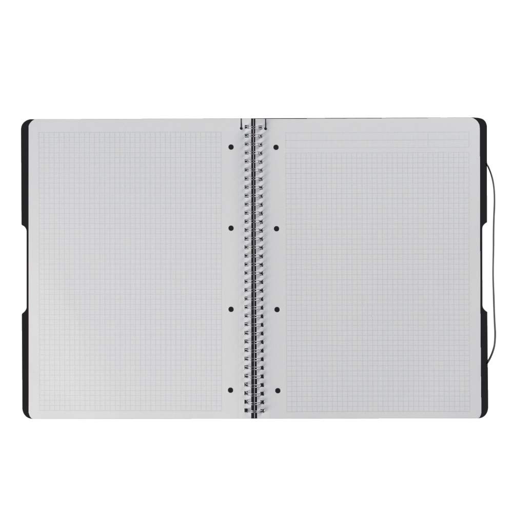 Herlitz A4 To Go Spiral Pad - Black (Pack of 80) - Image 2