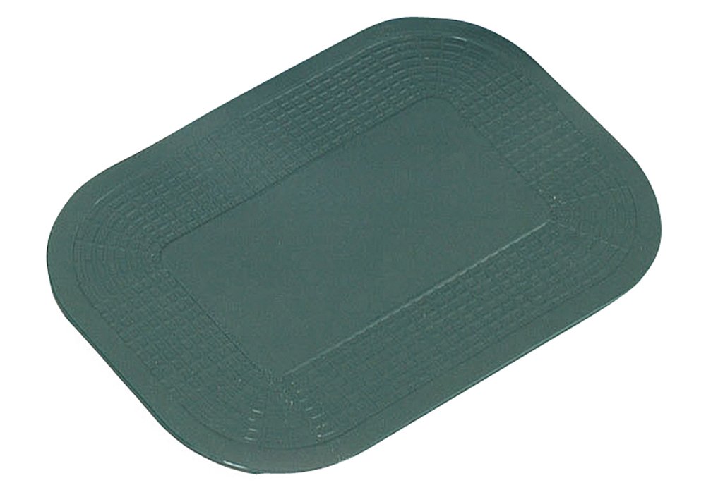 DYCEM Non Slip Rectangular Pad 35 x 25 cm, Green, Precut Adhering Pad, Grip Assistance, Non-Toxic