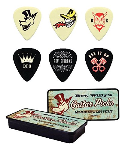 Jim Dunlop RWT01L Reverend Willy Pick Tin EA, multicolor, Light