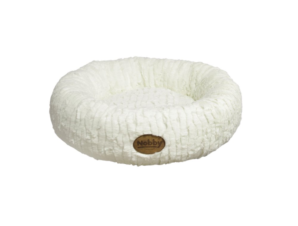 Nobby Nova Donut, 45 cm, Ivory White, 1 Stück (1er Pack)