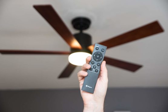 Energy-Saving Ceiling Fan Tibu 52" with Remote Control and LED Light, 132 cm - Image 4