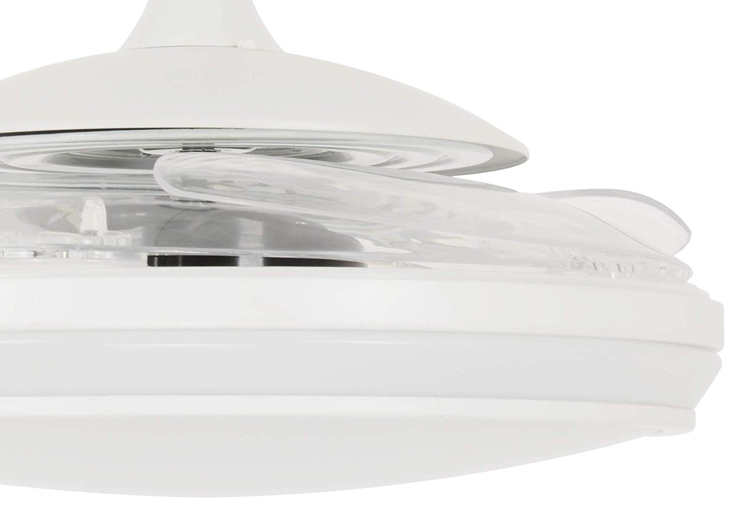 Fanaway Evo 1 LED, Acrylic Metal, White, 122 cm Durchmesser, 1 60 watts 240 Volts - Image 4