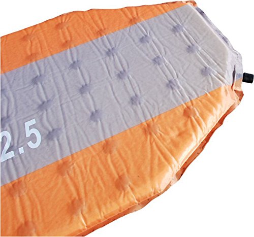 Sulov Self-Inflatable Mattress Short Lite, Height- 2.5 Cm, Orange - Image 2
