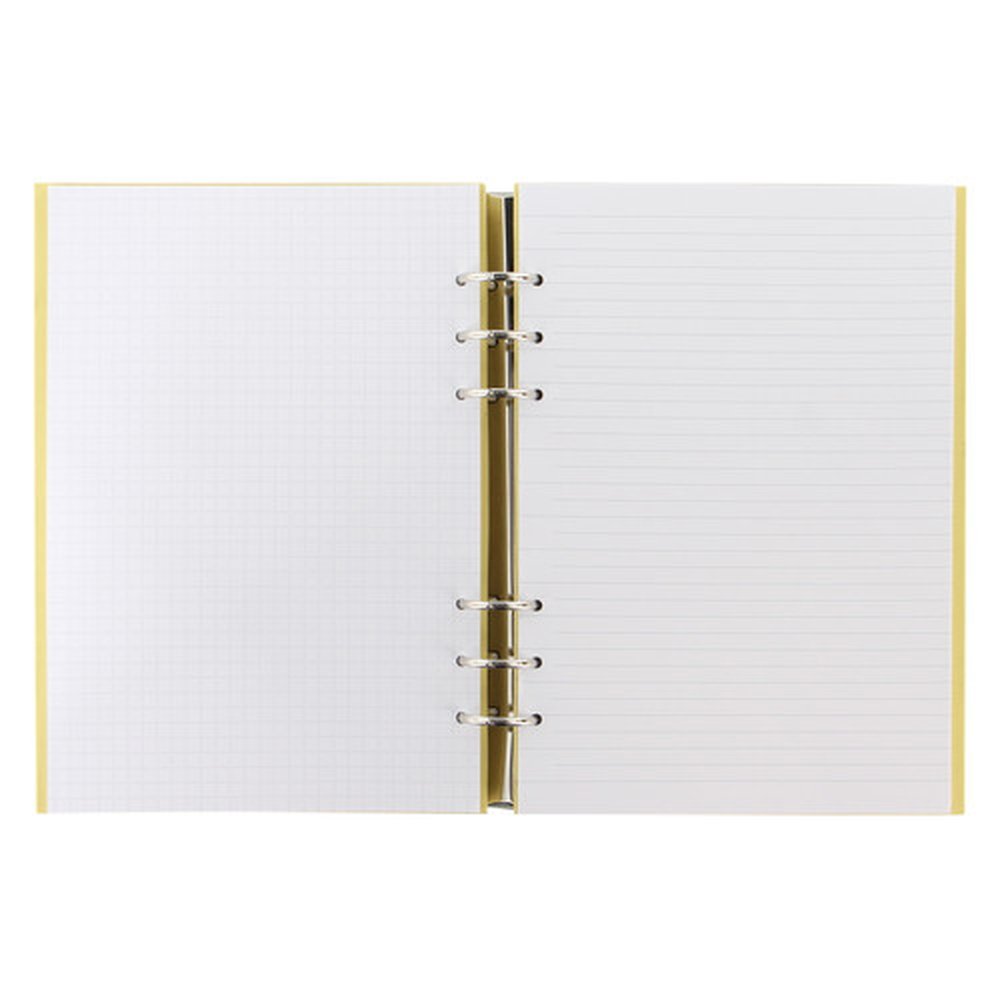 Filofax Clipbook Classic Pastels A5 notebook - lemon - Image 4