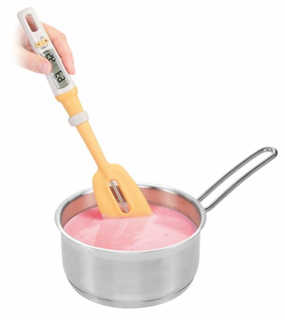 Tescoma Digital Thermometer with Spatula Delicia, Assorted, 10 x 4.1 x 33.1 cm - Image 3