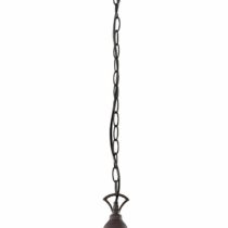 Reality Leuchten Pendant lamp, Metal, E27, Rust-Coloured