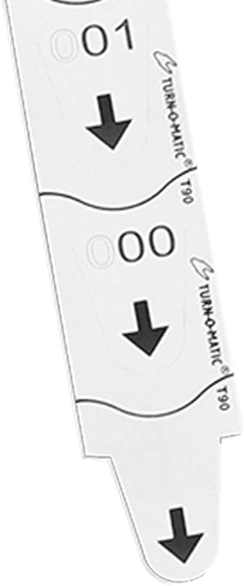 Meto 39649150 Turn Size Meto OEM Tickets T90 3D mit fortlaufender Nummer Blue - Image 3