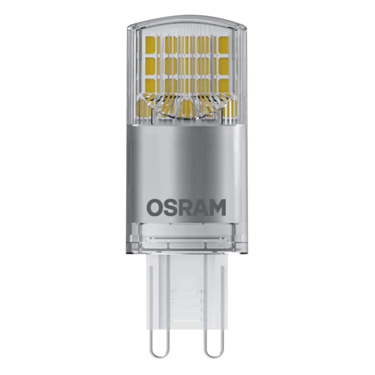 Osram Star Special Pin LED Beam Angle Lamp, Plastic, Cool White, G9, 3.8 W