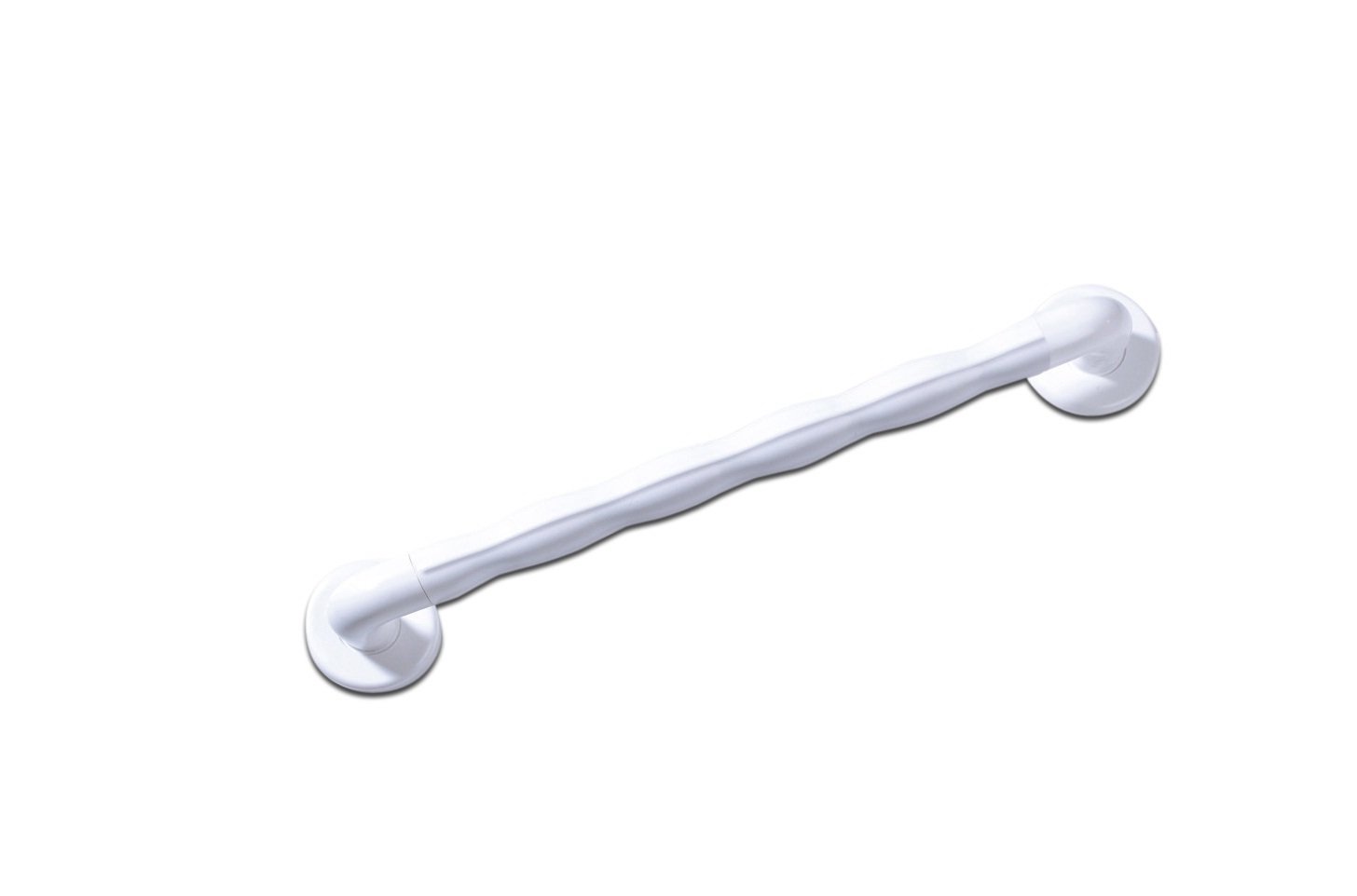 NRS Healthcare Natural Grip Grab Rail - 45 cm (18 inch) Length - White, 45 cm (18-inch) Length