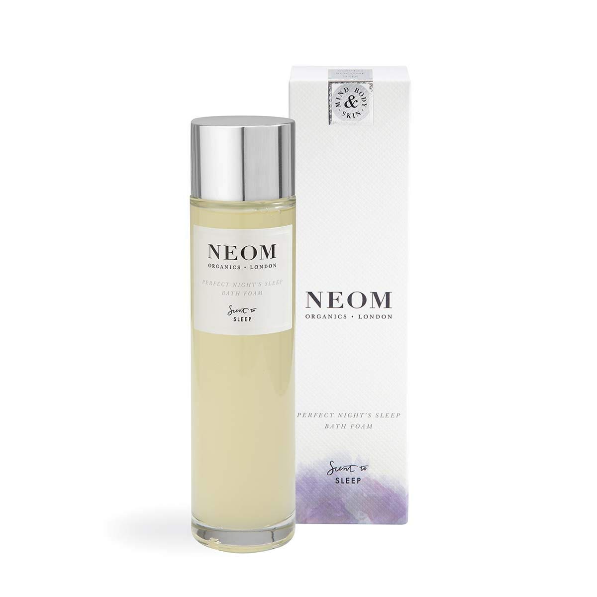 NEOM- Perfect Night's Sleep Bath Foam 200ml, White, 200 ml (Pack of 1)