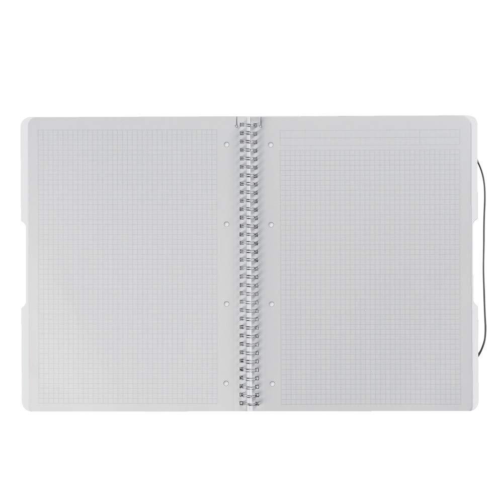 Herlitz A4 To Go Spiral Pad - Transparent (80 sheets) - Image 2