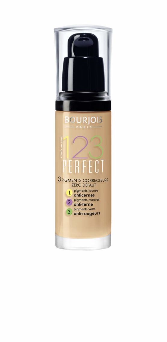 Bourjois 123P Foundation Number 55, Beige Fonce 3052503635507