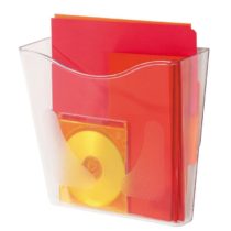 Deflecto CP078YTCRY A4 Portrait Literature File - Crystal