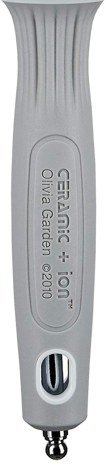 Olivia Garden Hairbrush Ceramic Plus Ion 55/ 75 mm B-1885, grey, 5.5-7 cm (Pack of 1) - Image 4
