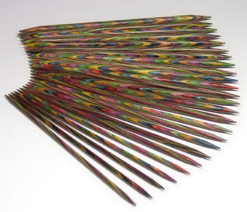 KnitPro Symfonie Double Pointed Needles 8" (20cm), birch, 6.00mm - Image 4