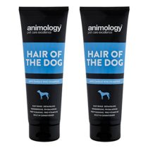 Animology Hair of the Dog Detangling Dog Shampoo 250ml, Twin Pack