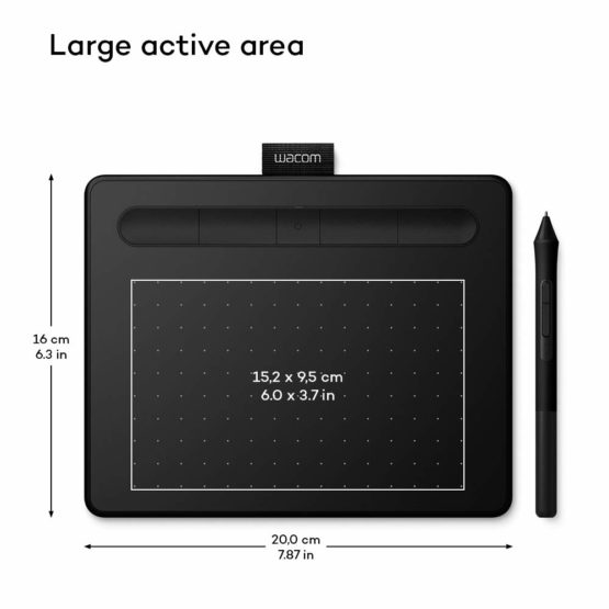 Wacom Intuos S Pen Tablet Black S - Image 3